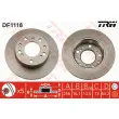 Jeu de 2 disques de frein avant TRW DF1118 - Visuel 1