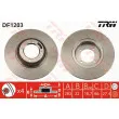 Jeu de 2 disques de frein avant TRW DF1203 - Visuel 1