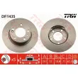 Jeu de 2 disques de frein arrière TRW DF1435 - Visuel 1
