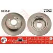 Jeu de 2 disques de frein avant TRW DF1541 - Visuel 1
