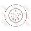 Jeu de 2 disques de frein arrière TRW DF1574 - Visuel 2