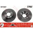 Jeu de 2 disques de frein avant TRW DF1607 - Visuel 1
