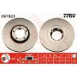 Jeu de 2 disques de frein avant TRW DF1623 - Visuel 1