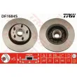 Jeu de 2 disques de frein avant TRW DF1684S - Visuel 1