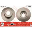 Jeu de 2 disques de frein avant TRW DF2555 - Visuel 1