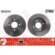 Jeu de 2 disques de frein avant TRW DF2575 - Visuel 1