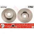 Jeu de 2 disques de frein arrière TRW DF2762 - Visuel 1