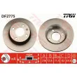 Jeu de 2 disques de frein avant TRW DF2775 - Visuel 1