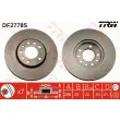 Jeu de 2 disques de frein avant TRW DF2778S - Visuel 1