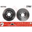 Jeu de 2 disques de frein avant TRW DF2782 - Visuel 1