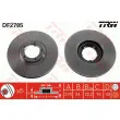 Jeu de 2 disques de frein avant TRW DF2785 - Visuel 1