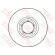 Jeu de 2 disques de frein avant TRW DF2785 - Visuel 2