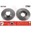 Jeu de 2 disques de frein avant TRW DF2786 - Visuel 1