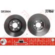 Jeu de 2 disques de frein avant TRW DF2804 - Visuel 1