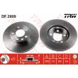Jeu de 2 disques de frein avant TRW DF2809 - Visuel 1