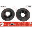 Jeu de 2 disques de frein avant TRW DF3031 - Visuel 1