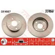 Jeu de 2 disques de frein avant TRW DF4007 - Visuel 1