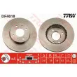 Jeu de 2 disques de frein avant TRW DF4018 - Visuel 1