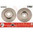 Jeu de 2 disques de frein avant TRW DF4025 - Visuel 1
