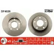 Jeu de 2 disques de frein arrière TRW DF4026 - Visuel 1