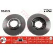 Jeu de 2 disques de frein avant TRW DF4029 - Visuel 1