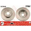 Jeu de 2 disques de frein avant TRW DF4046 - Visuel 1