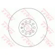 Jeu de 2 disques de frein avant TRW DF4064 - Visuel 2