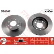 Jeu de 2 disques de frein avant TRW DF4108 - Visuel 1