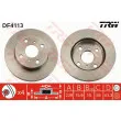 Jeu de 2 disques de frein avant TRW DF4113 - Visuel 1