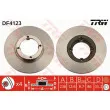 Jeu de 2 disques de frein avant TRW DF4123 - Visuel 1