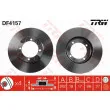 Jeu de 2 disques de frein avant TRW DF4157 - Visuel 1