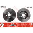 Jeu de 2 disques de frein avant TRW DF4163 - Visuel 1