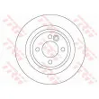Jeu de 2 disques de frein avant TRW DF4197 - Visuel 2