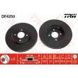 Jeu de 2 disques de frein avant TRW DF4250 - Visuel 1