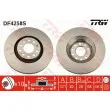 Jeu de 2 disques de frein avant TRW DF4258S - Visuel 1