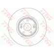 Jeu de 2 disques de frein avant TRW DF4259S - Visuel 2