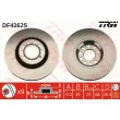 Jeu de 2 disques de frein avant TRW DF4262S - Visuel 1