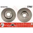 Jeu de 2 disques de frein avant TRW DF4275S - Visuel 1