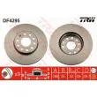 Jeu de 2 disques de frein avant TRW DF4295 - Visuel 1