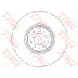 Jeu de 2 disques de frein avant TRW DF4340S - Visuel 2