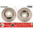 Jeu de 2 disques de frein avant TRW DF4349S - Visuel 1