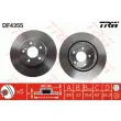 Jeu de 2 disques de frein arrière TRW DF4355 - Visuel 1