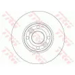 Jeu de 2 disques de frein avant TRW DF4364 - Visuel 2