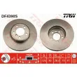 Jeu de 2 disques de frein avant TRW DF4390S - Visuel 1