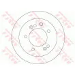 Jeu de 2 disques de frein arrière TRW DF4394 - Visuel 2