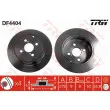 Jeu de 2 disques de frein arrière TRW DF4404 - Visuel 1