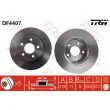 Jeu de 2 disques de frein arrière TRW DF4407 - Visuel 1