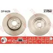 Jeu de 2 disques de frein avant TRW DF4426 - Visuel 1