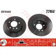 Jeu de 2 disques de frein arrière TRW DF4448 - Visuel 1