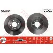 Jeu de 2 disques de frein avant TRW DF4455 - Visuel 1
